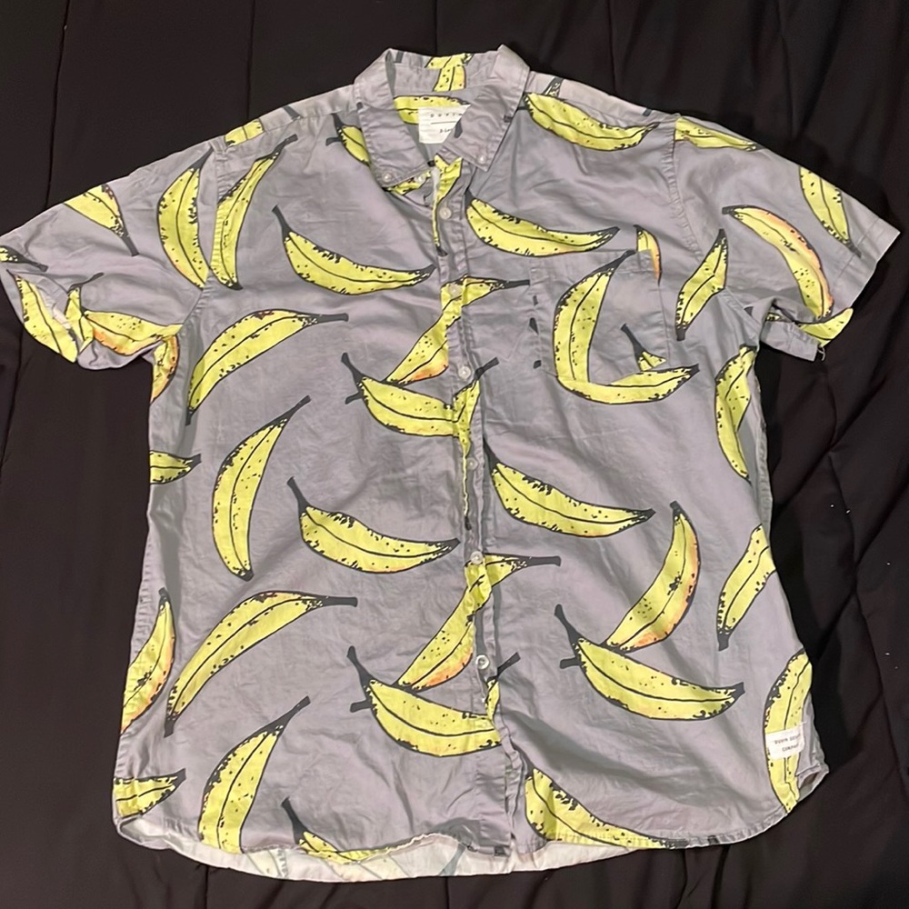 Stylish Banana Button Up - image 1